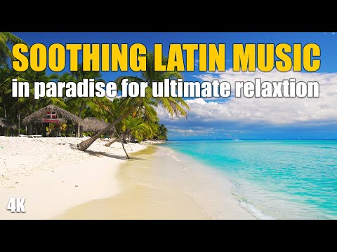 Soothing Latin Salsa Music by a Tropical Beach for study, work or Ultimate Relaxation 🍹