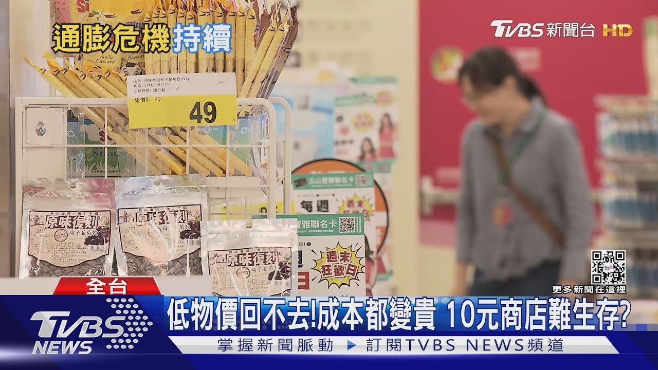 有片/繫緊安全帶!通膨危機將持續好幾年 平價商品恐難生存?
