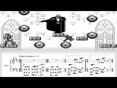 Castlevania II: Belmont's Revenge - Sons of Satan (Final Boss) (Piano Sheet Music)