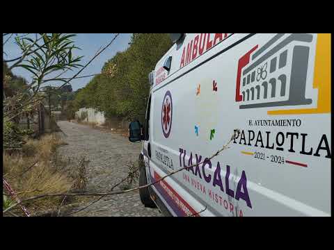▶️Ubican presuntos restos humanos embolsados en Panzacola, Papalotla