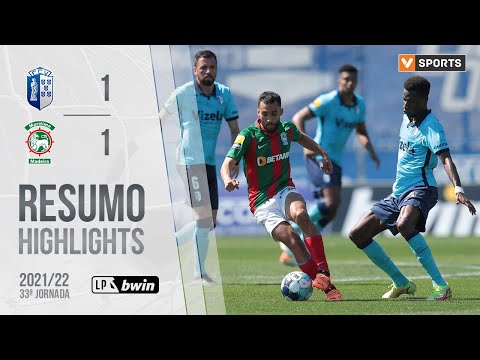 Highlights | Resumo: FC Vizela 1-1 Marítimo (Liga 21/22 #33)