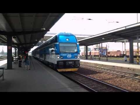 Odjezd vlaku Os 2937 (ČD 471.083 "Jarmilka") - Ostrava hl.n., 27. 4. 2013