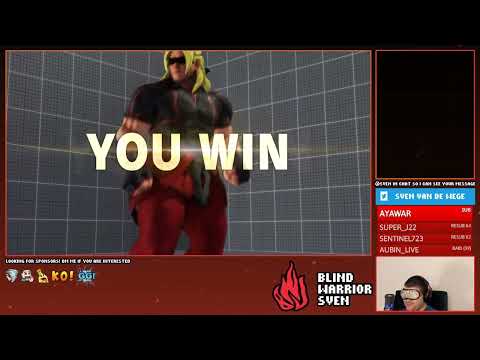 SFV CE: 4kJammerz (Poison) vs. BlindWarriorSven (Ken) Ranked