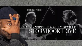 Mark Knopfler &amp; Willy DeVille - Storybook Love | Official Video | REACTION