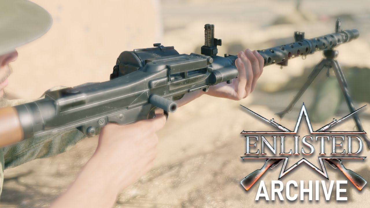 Enlisted Showcase - MG 34