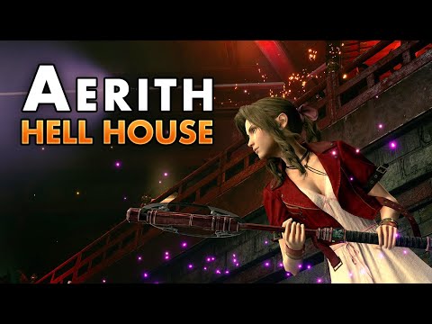 Aerith Solo Hell House Hard Mode No Limit Break (Mythril Rod)
