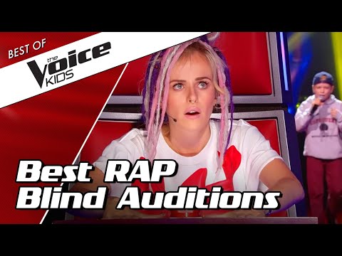 TOP 10 | Surprising YOUNG RAPPERS in The Voice Kids