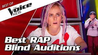 TOP 10  Surprising YOUNG RAPPERS in The Voice Kids