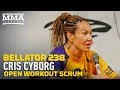 Bellator 238: Cris Cyborg Pre-Fight Media Scrum - MMA Fighting