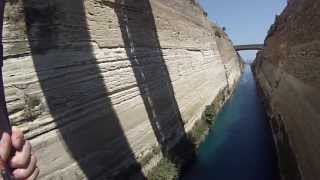 preview picture of video 'Bungee - Corinth Canal Go Pro 2013'