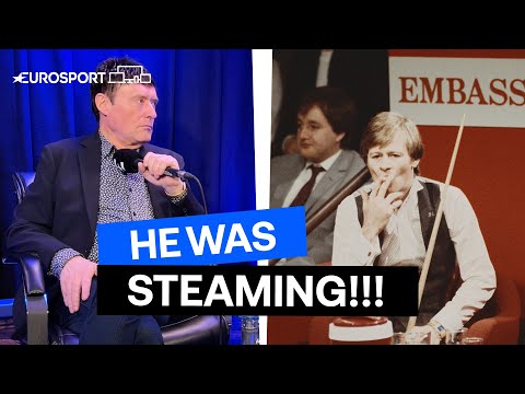 “He Was Drinking Large Vodka And Oranges!” Jimmy On The Impossible Higgins Break | Eurosport Snooker