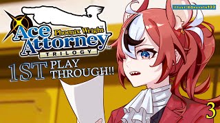 CORNERED ALT:(02:11:25 - 04:30:50) - ≪Phoenix Wright: Ace Attorney≫ The Lore of Edgeworth ... First Playthrough! #3【SPOILER WARNING】