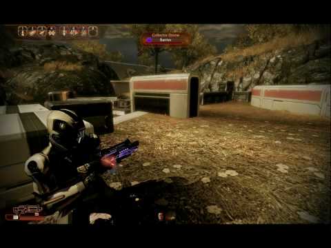 ME2: Collectors vs. Vanguard with Eviscerator and Warp ammo