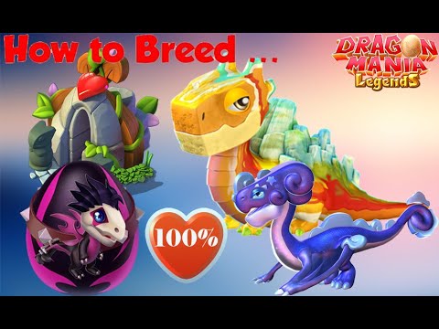 How to breed ROCKER Dragon ? - Geyser Dragon + Stardust Dragon - Dragon Mania Legends