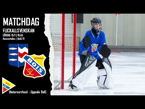 220115 Flickallsvenskan Team Västernorrland - Uppsala BoIS