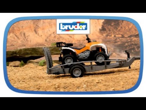 Quad mit Fahrer 63000 von BRUDER