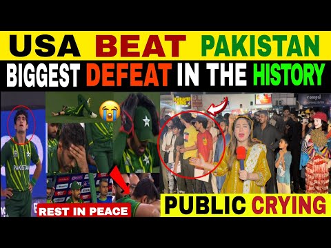 USA BEAT PAKISTAN | BIGGEST DEFEAT IN THE CRICKET HISTORY | PAK VS USA | T20 WORLD CUP 2024