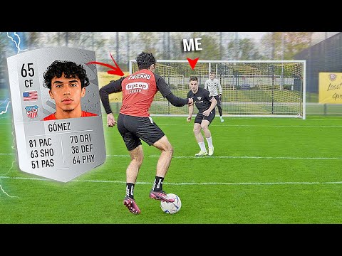 I Had a 1v1 vs a German Bundesliga Defender and Scored ___ Goals