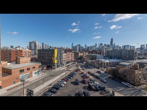 A skyline-view one-bedroom at River West’s new Avenir apartments A skyline-view one-bedroom at River West’s new Avenir apartments