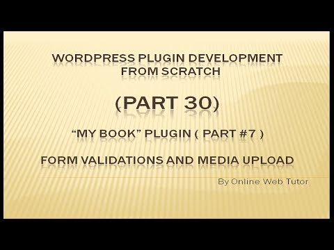 Wordpress Plugin Development tutorial from scratch Part 4 Wordpress Submenus of Plugin Menu