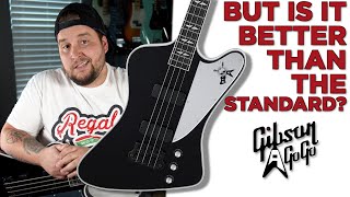 Video thumbnail for Gibson Gene Simmons G2 Thunderbird | GIBSON A GO GO by The Bass Channel