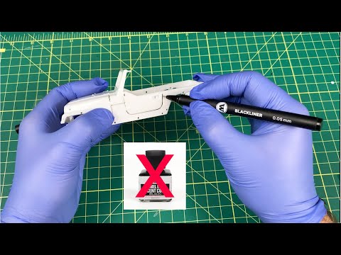 Super Easy Panel Line Technique For Model Kits