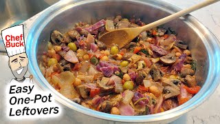 One Pot Slow-Cooked Leftovers - Just Clean Out Your Fridge!