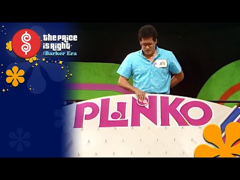 Friendly Machinist Tries His Luck Playing Plinko on The Price Is Right - The Price Is Right 1985