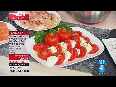 HSN | Chef Wolfgang Puck Holiday Gifts 12.10.2017 - 04 PM