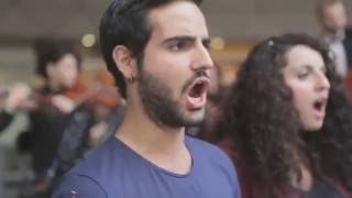 Flashmob Anthem UEFA Surprise at Kanyon Mall KEREEENNNN!!!!