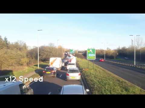 HORROR TRAFFIC ON THE A12 CAUSED BY M25 ACCIDENT! | CHRISTMAS EVE 2018 |