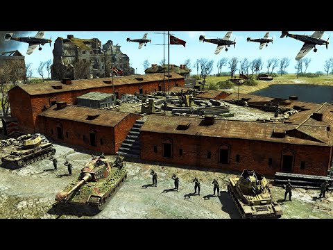 German Army Last Stand Defending CITADEL FORTRESS!