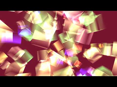 Hd Flying Colored Cubes background videos