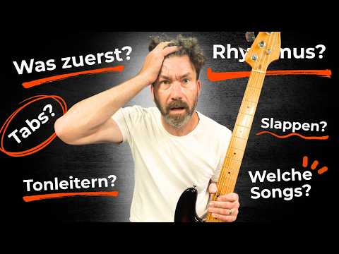 Das solltest du als Bass Anfänger lernen - in dieser Reihenfolge