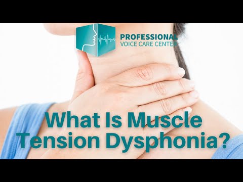 What Is Muscle Tension Dysphonia? - Professional Voice Care Center