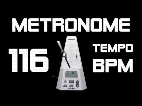 116BPM　Metronome　Tempo