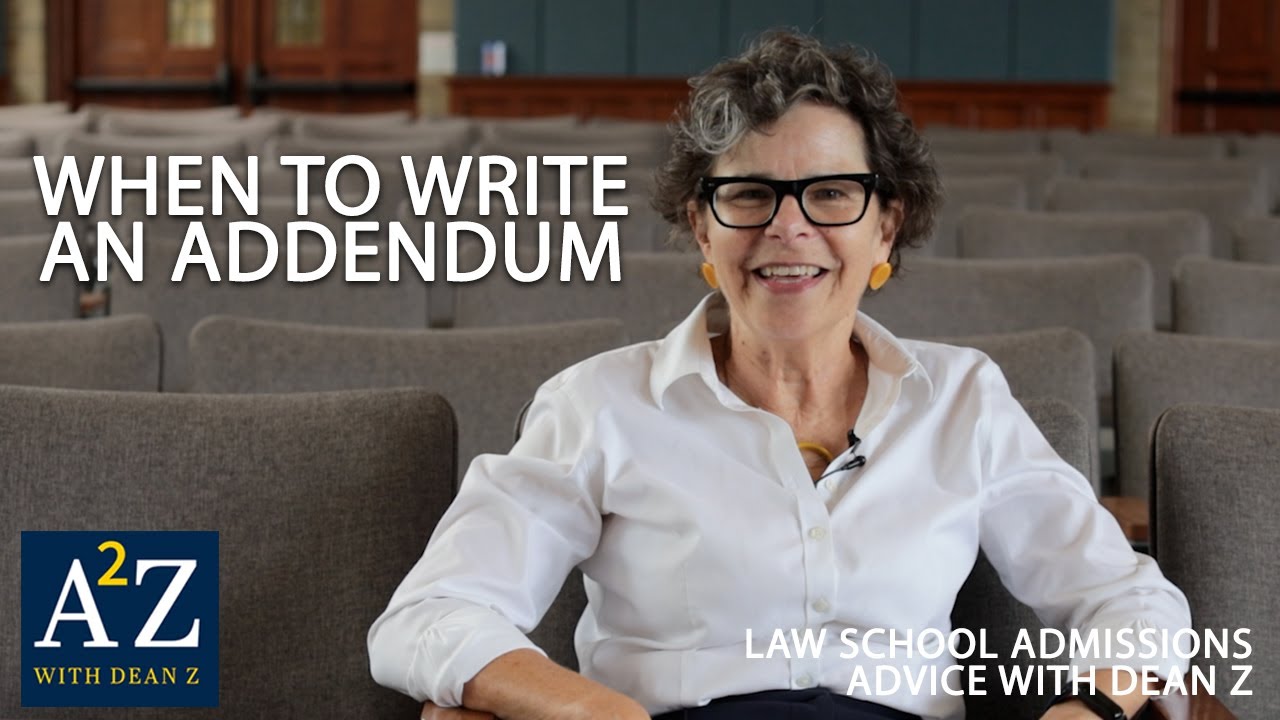 A2Z S5 E09: When to Write an Addendum