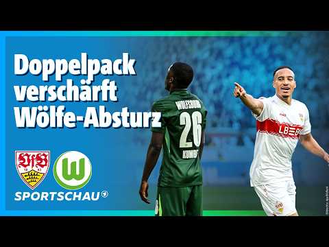 VfB Stuttgart - VfL Wolfsburg  Highlights Bundesliga, 24. Spieltag | Sportschau Fußball