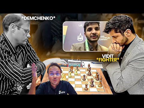 Vidit Gujrathis Kämpfermentalität | Anton Demchenko gegen Vidit | FIDE Grand Swiss 2025