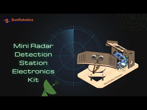 SunRobotics Arduino-Based Mini Radar Station DIY STEM Educational ...
