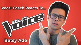 Vocal Coach Reaction to Betsy Ade on The Voice! [Florence + The Machine - Hunger]