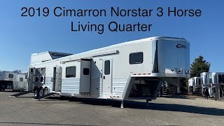 A preview image of the linked video showcasing 2019 Cimarron Norstar 3HLQ