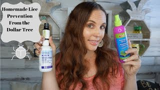 Homemade Lice Prevention from the DOLLAR TREE| How to prevent head Lice