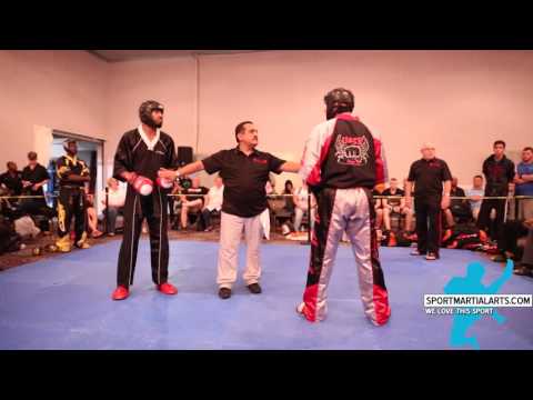 2015 Pan American Int'ls - Jermond Wiggins v Jim Haymore - Men's Team Sparring