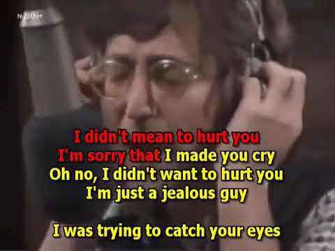 jealous guy john lennon best instrumental  lyrics version karaoke mizobeat