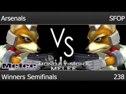 MNM 238 - TLOC | Arsenals (Fox) vs TLOC | SFOP (Fox) Winners Semifinals - Melee