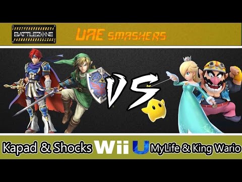 SSB4 doubles @ BZ 23/10: MyLife & King Wario vs Kapad & Shocks - WR1