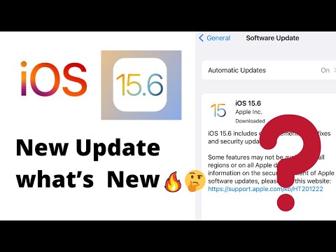 iOS 15.6 Update Released - What's New in iOS 15.6 ?
