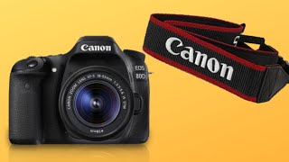 CANON CAMERA NECK BELT OR STRAP ATTACH - SIMPLE VIDEO - OFFICIAL WAY