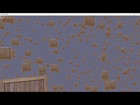 [C++ DirectX 11] Instancing 50000 Qaud
